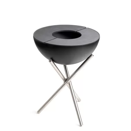 Mezza piastra in ghisa + mezza griglia per braciere BOWL - Hofats