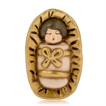 Gesù bambino presepe classico, champagne - Thun