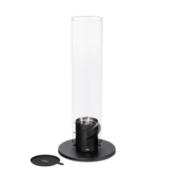 Lampada e torcia da tavolo a bioetanolo SPIN 120, black - Hofats 2