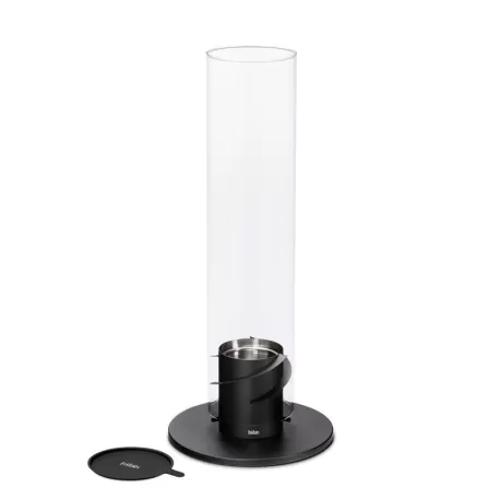 Lampada e torcia da tavolo a bioetanolo SPIN 120, black - Hofats