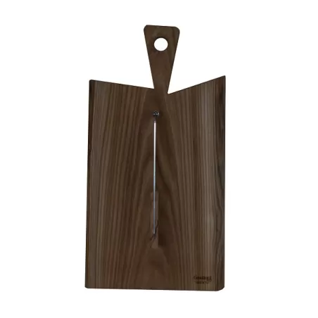 Choco rum in legno di noce italiano e coltello in acciaio - Grattoni