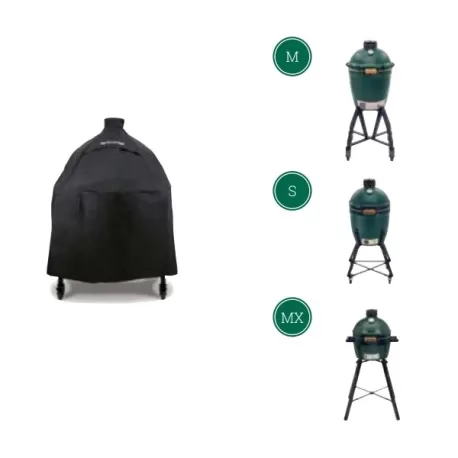 Copertura barbecue compatibile per Egg integrato nel Nest M, S, e supporto portatile per MX - Big Green Egg