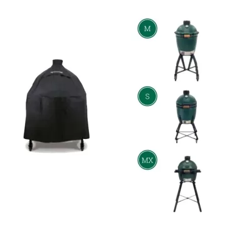 Copertura barbecue compatibile per Egg integrato nel Nest M, S, e supporto portatile per MX - Big Green Egg