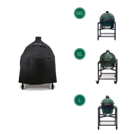 Copertura barbecue compatibile per Egg integrato nel Frame 2XL, XL e L - Big Green Egg