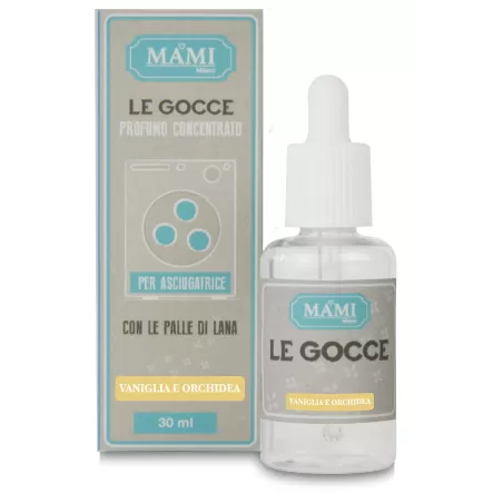 Goccie per palle lana Ml. 30,  Vaniglia e Orchidea - Mami Milano