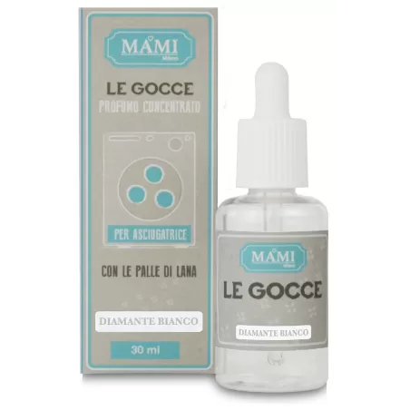 Goccie per palle lana Ml. 30,  Diamante Bianco - Mami Milano