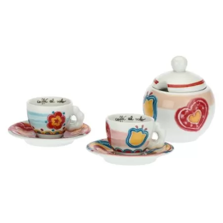 Set 2 tazzine caffe con zuccheriera Lama - Thun
