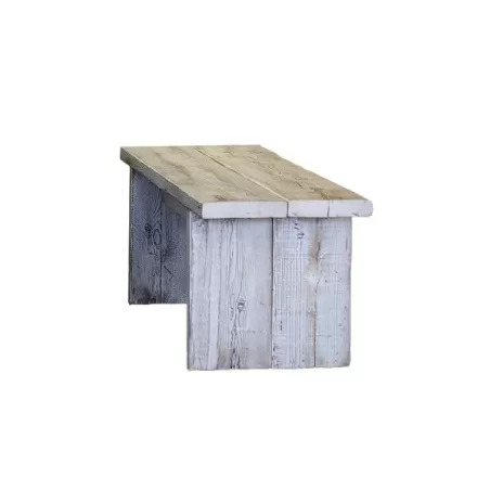 Panca in legno con tavole di abete - Grattoni