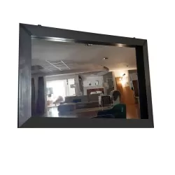 Specchio con cornice in ferro - Grattoni