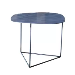 Nu Vo La, tavolino grande in ferro flexato - Grattoni