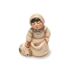 Donna con becchime e galline - Thun 2