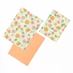 Set lenzuola matrimoniali Country  2 federe, lenzuolo sopra e lenzuolo sotto con angoli - Thun