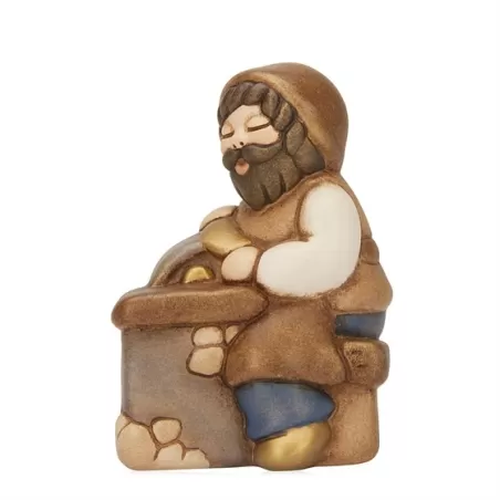 Arrotino presepe classico, blu - Thun