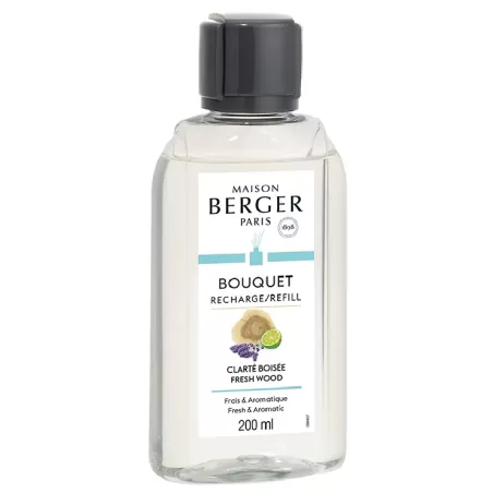Ricarica Bouquet Clarté Boisée / Chiarezza legnosa 200 ml. - Lampe Berger