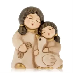 Pc coppia bimbi con oca - Thun