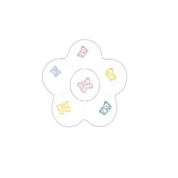 Antipastiera sagomata Spring Life con farfalle colorate - Thun