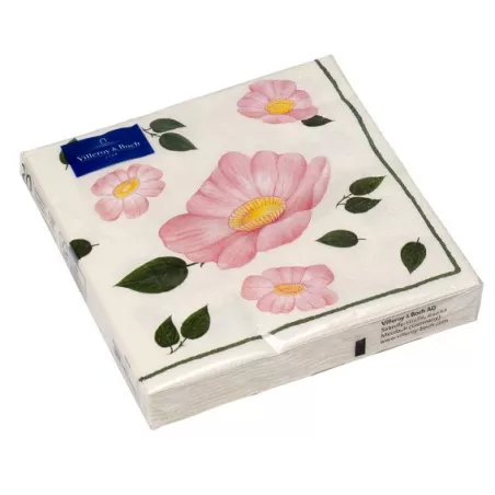Tovaglioli di carta Wild Rose nuovo 33x33cm - Villeroy & Boch