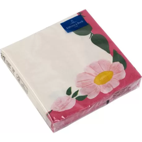 Tovaglioli di carta Rose Sauvage Framboise 33cm - Villeroy & Boch