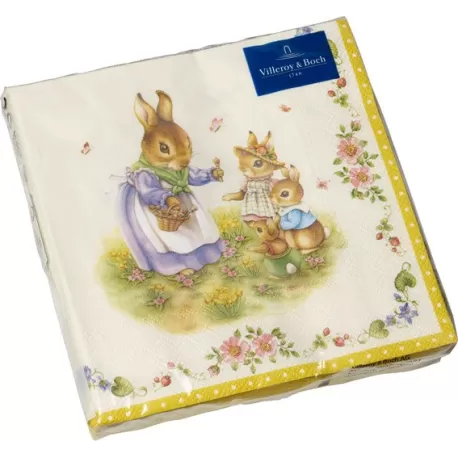Easter Accessoires Tovaglioli pasto famiglia coniglio - Villeroy & Boch