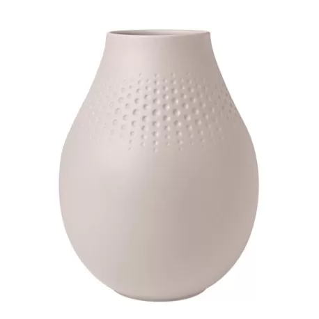 Manufacture Collier beige Vaso Perle alto - Villeroy & Boch