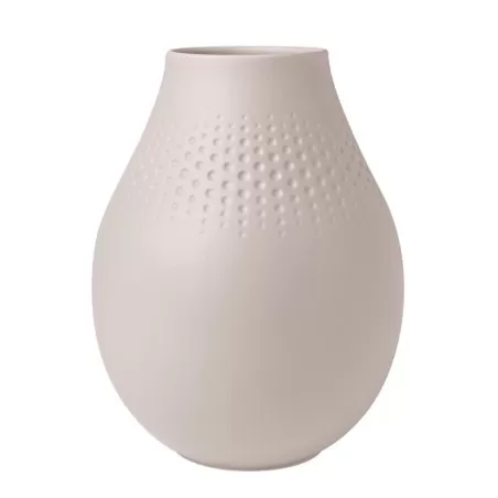 Manufacture Collier beige Vaso Perle alto - Villeroy & Boch