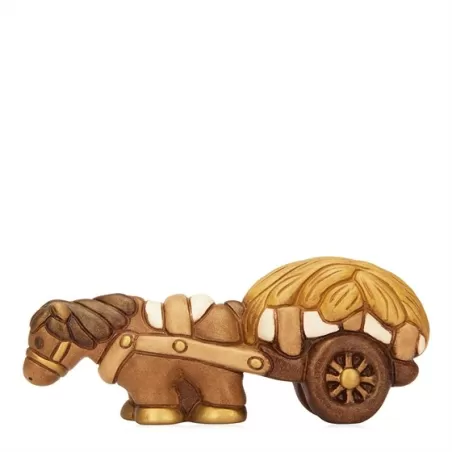 Pc cavallo con carretto e fieno - Thun