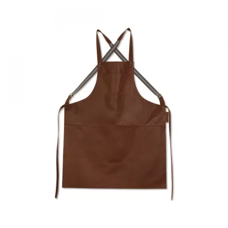 Grembiule Style Suspender Marrone Classico - Dutchdeluxes