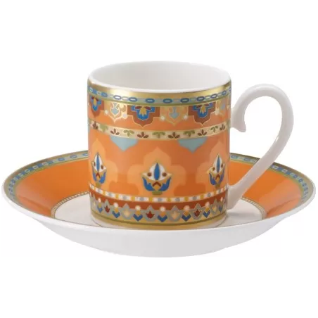 Samarkand Mandarin Tazza espresso con piatto 2pezzi - Villeroy & Boch