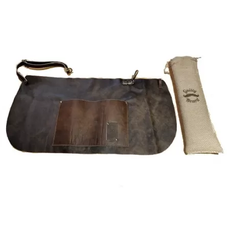 Grembiule SMOKE in pelle e cuoio - Guilty.beard