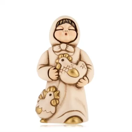 Pg contadina con gallo e gallina - Thun