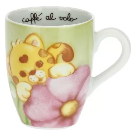 Mug con scatola in latta Jungle con leopardo - Thun