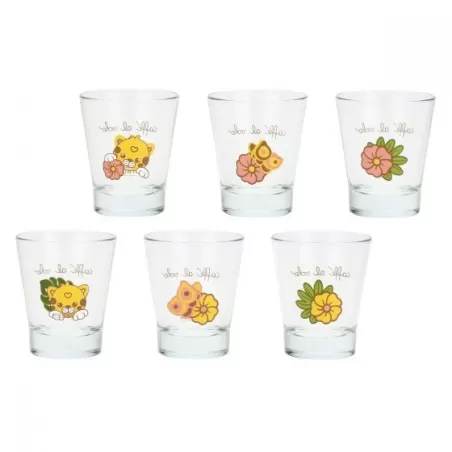Set 6 bicchierini Jungle - Thun