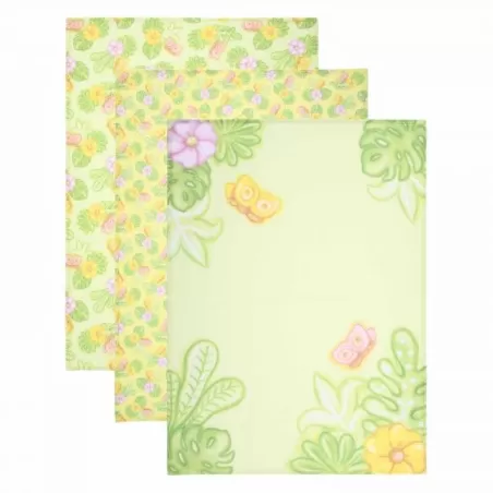 Set 3 strofinacci Jungle - Thun