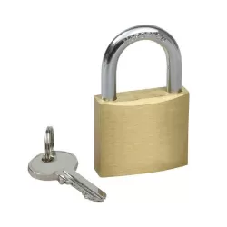 Lucchetto ottone pesante Mm.25