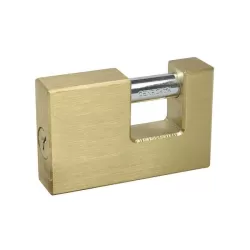 Lucchetto ottone rettangolare Mm.90