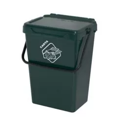 Pattumiera x umido verde Lt.35