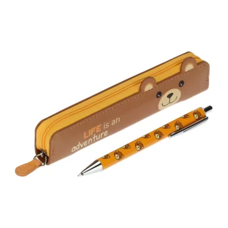 Penna Con Astuccio Teddy Teddy Friends - Thun