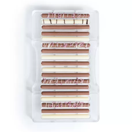 Stampo cioccolatino sigaro 200x120x22 mm - Decora
