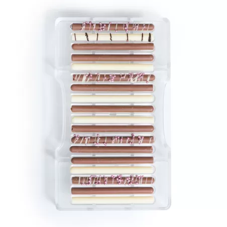 Stampo cioccolatino sigaro 200x120x22 mm - Decora