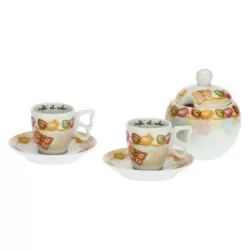 Set 2 tazzine caffe con zuccheriera Grace - Thun