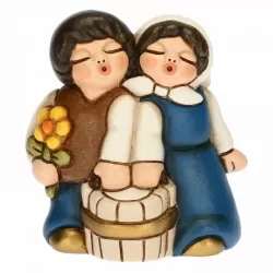 Bimbi con latte presepe classico, blu - Thun