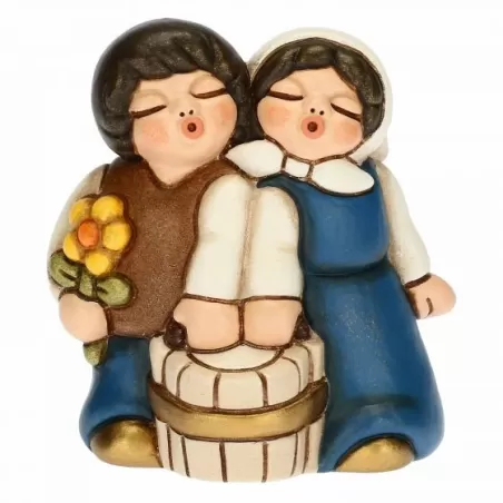 Bimbi con latte presepe classico, blu - Thun