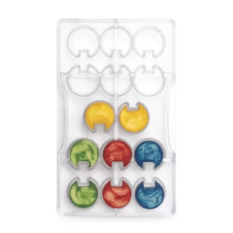 Stampo cioccolatino tondo incastro - Decora