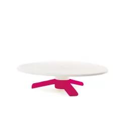 Alzata in plastica per torta Ø 24xh 6 cm - Decora