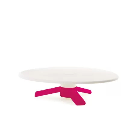 Alzata in plastica per torta Ø 24xh 6 cm - Decora