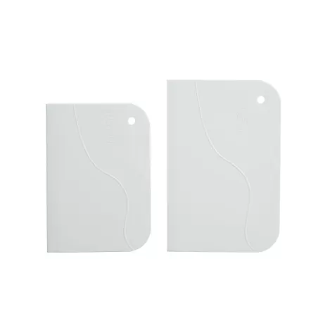Set 2 spatole 12x8,3 cm e 13,5x9,2 cm in plastica - Decora
