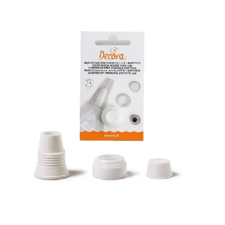 Cf 12 adattatore cornetto standard con cappuccio - Decora