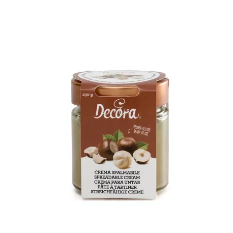 Crema spalmabile nocciola 230gr - Decora