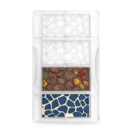 Stampo cioccolato tavoletta tartarugata - Decora