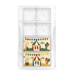 Stampo tavoletta circo - Decora